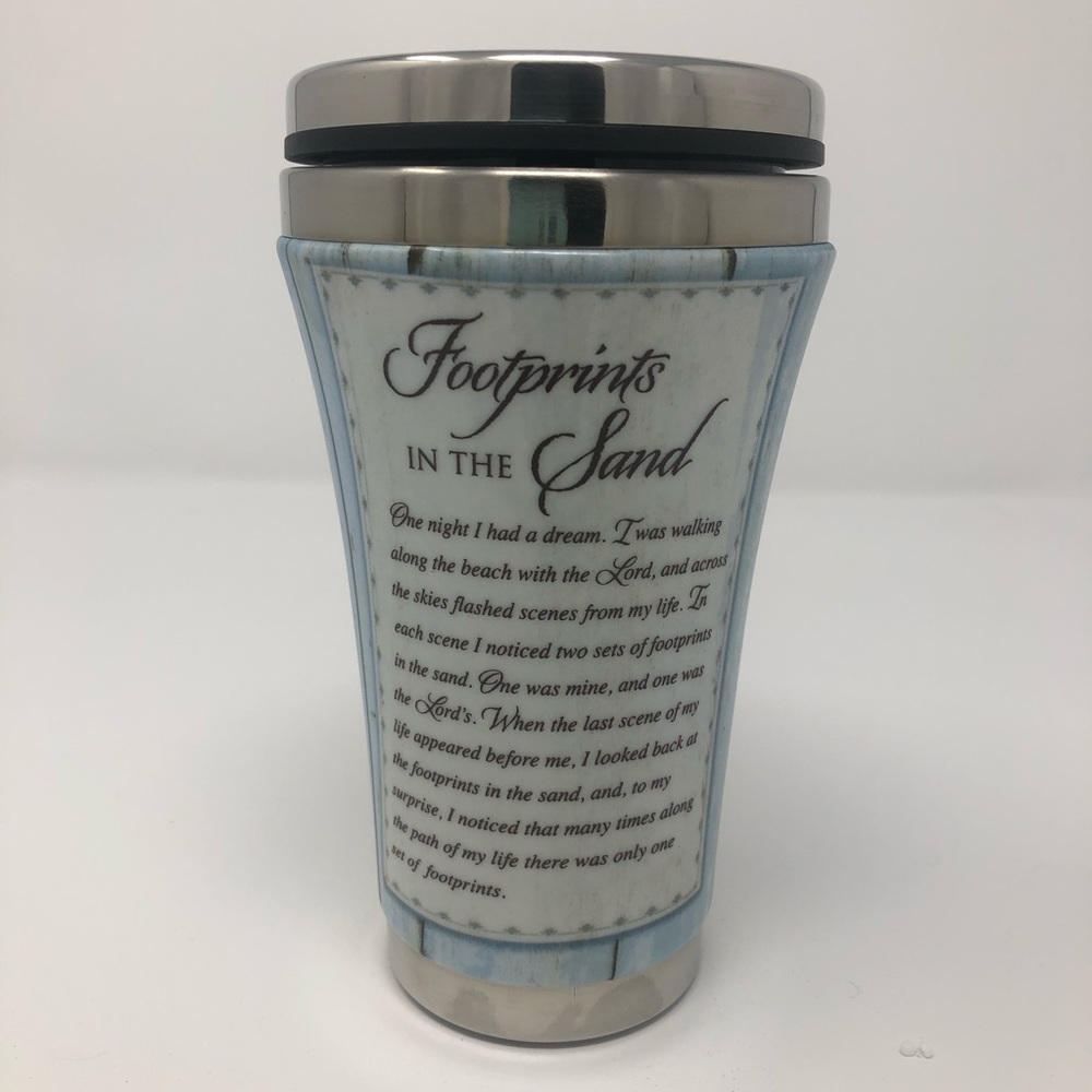 Travel Mug "Footprints"
